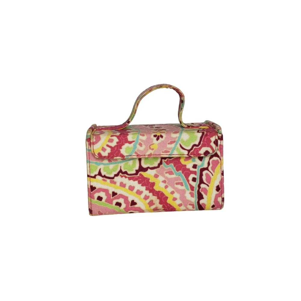 VERA BRADLEY Small Jewelry Box Retired Pattern Capri Melon 2007